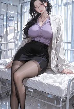 初中女友的性感校医母亲